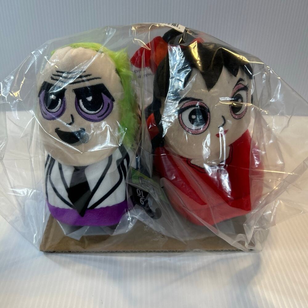 Slippers BeetleJuice Lydia 3D Plushie Bedroom Shoes Women’s Size 9-10 NWT